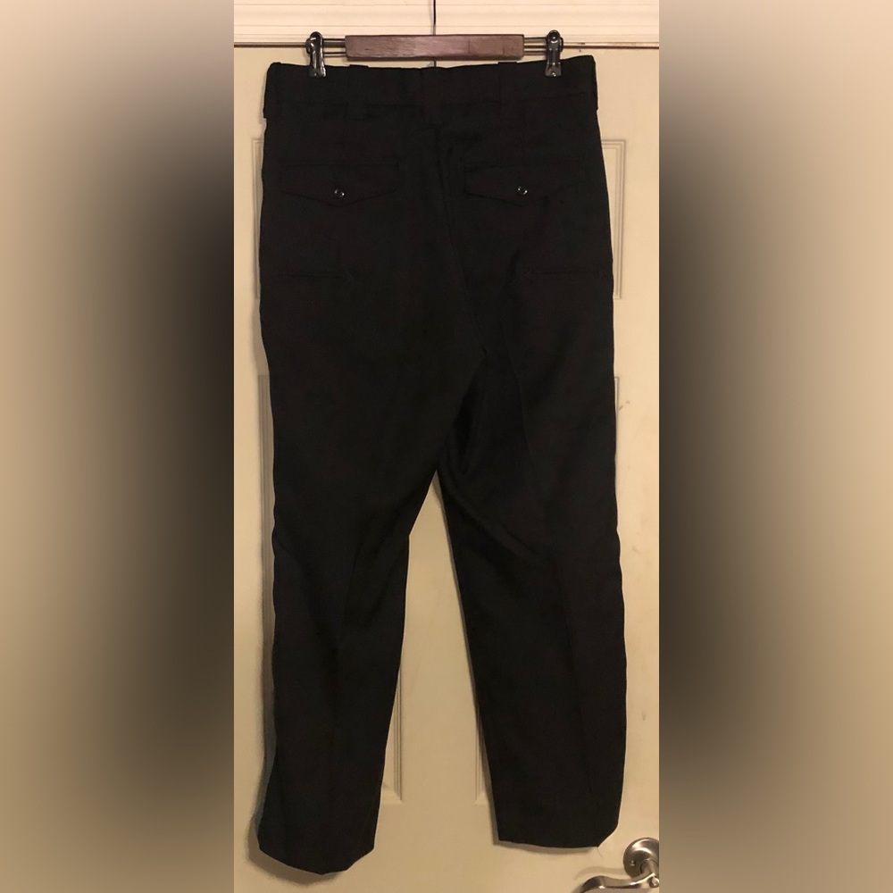 Elbeco Police Class A Pant, Size 34R Blue with French Blue strip down leg.